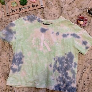 Calvin Klein / CK Monogram / Tie Dyed Tee